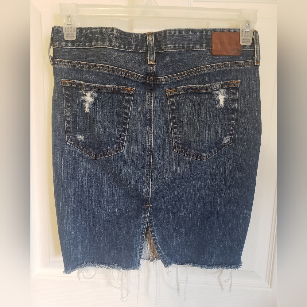 Adriano Goldschmied The Erin Denim Pencil Skirt - Picture 4 of 12